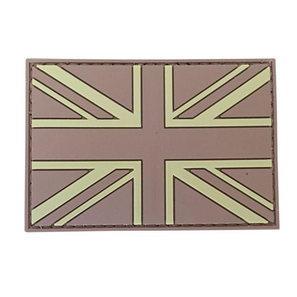 UK Flag Coyote Brown