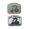 Don't Tread On Me PVC Patch - Various Colours 6 dont-tread-on-me-patch-all-510x510