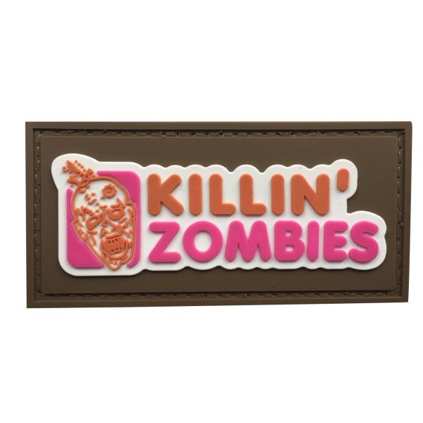 Killin' Zombies PVC Patch