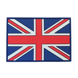 UK Flag PVC Patch - Various Colours 9 UK Flag PVC Patch - Various Colours