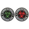 Zombie Outbreak Response Team Biohazard PVC Patch - Various colours 3 zombie-outbreak-response-team-biohazard-all-510x510