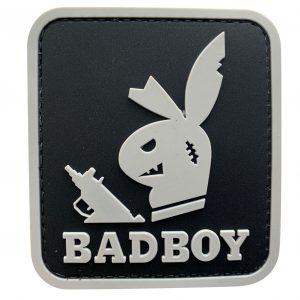 Bad Boy with Gun PVC Patch