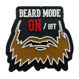 Beard Mode PVC Patch