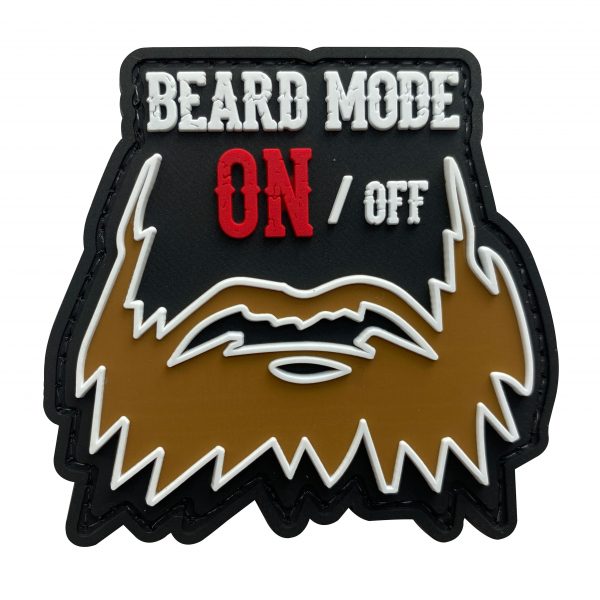 Beard Mode PVC Patch