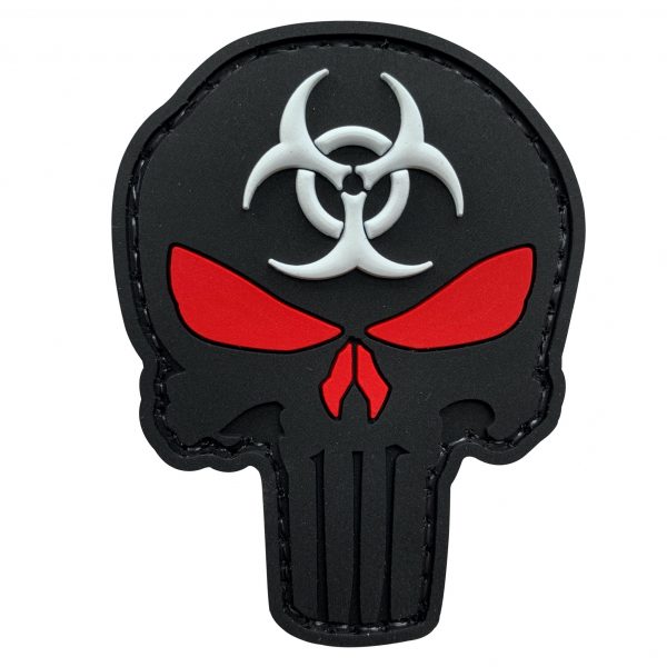 Biohazard Punisher PVC Patch - Various Colours