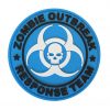 Biohazard Zombie Outbreak Response Team PVC Patch - Blue