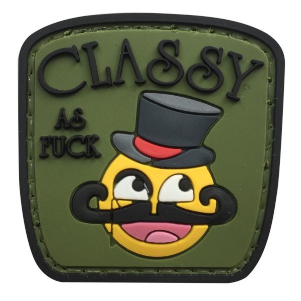 Classy as F*** PVC Patch