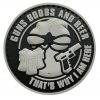 Guns, Boobs, Beer....That's Why I'm Here PVC Patch - Various Colours 2 Guns, Boobs, Beer....That's Why I'm Here PVC Patch - Various Colours