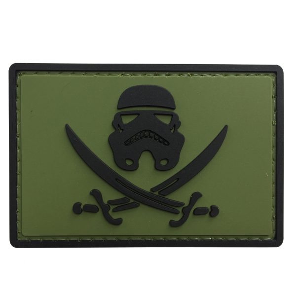 Jolly Stormtrooper PVC Patch- Various Colours