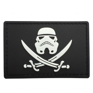 Jolly Stormtrooper PVC Patch- Various Colours