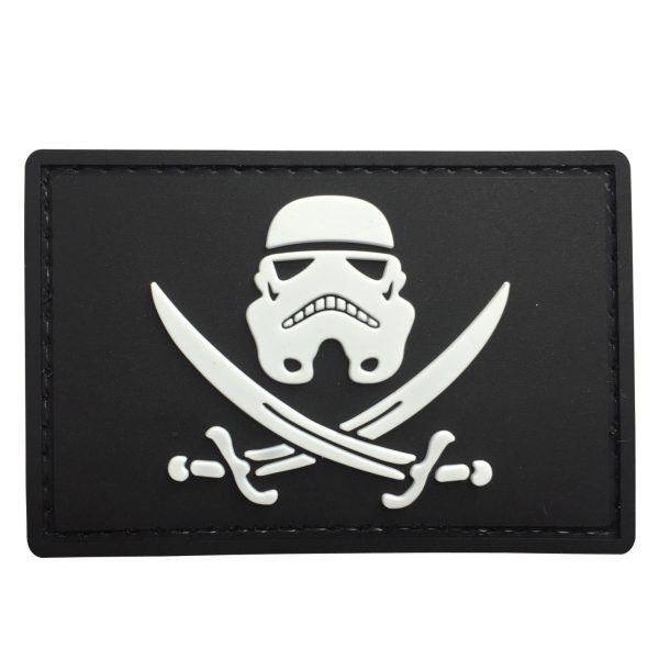 Jolly Stormtrooper PVC Patch- Various Colours