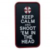 Keep Calm Umbrella Corp PVC Patch 5 Keep Calm Umbrella Corp PVC Patch
