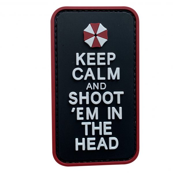 Keep Calm Umbrella Corp PVC Patch