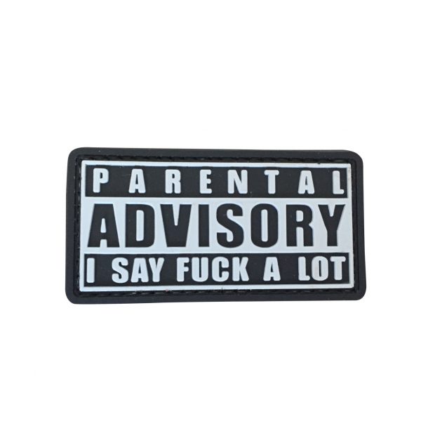 Parental Advisory PVC Patch