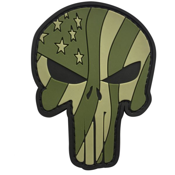 Patriot Punisher Green PVC Patch