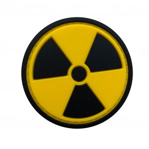 New Products 8 Round Radioactive PVC Patch