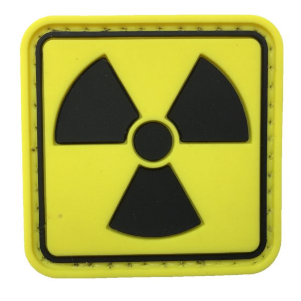 Round Radioactive PVC Patch