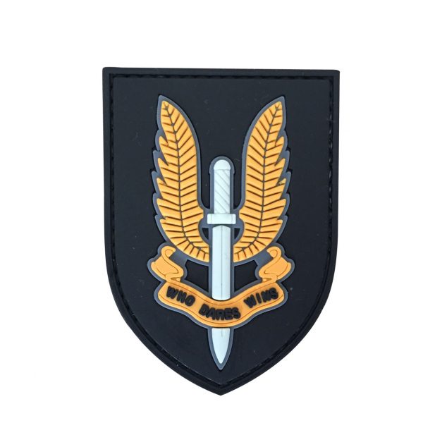 SAS Who Dares Win Insignia PVC Patch - Various Colours