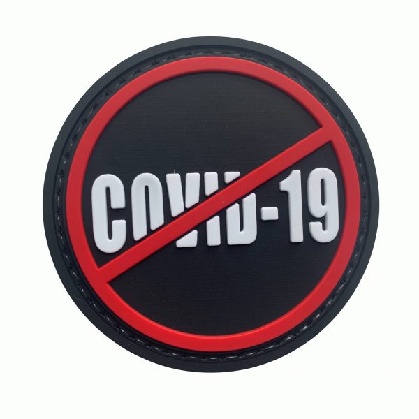 Stop Covid 19 PVC Patch