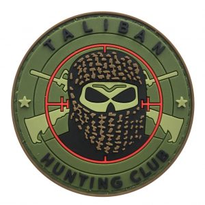 Taliban Hunting Club Shemagh PVC Patch