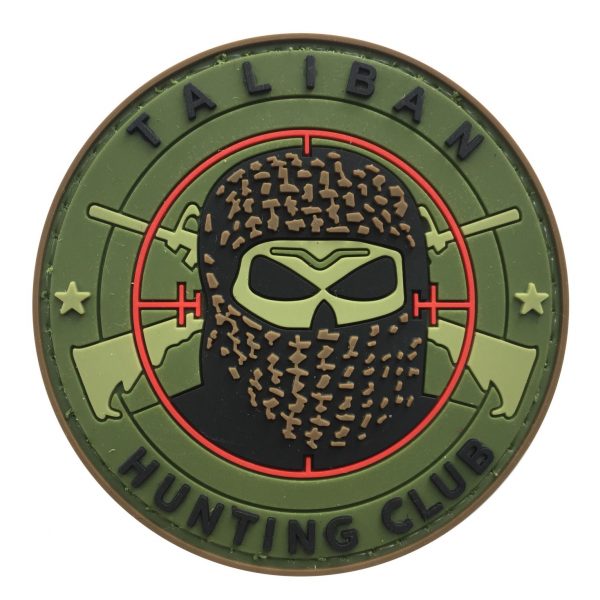 Taliban Hunting Club Shemagh PVC Patch