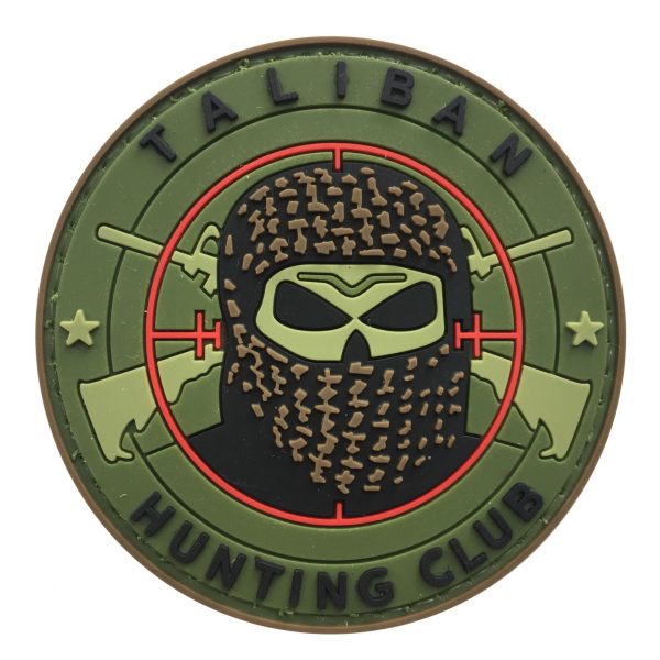 Taliban Hunting Club Shemagh PVC Patch