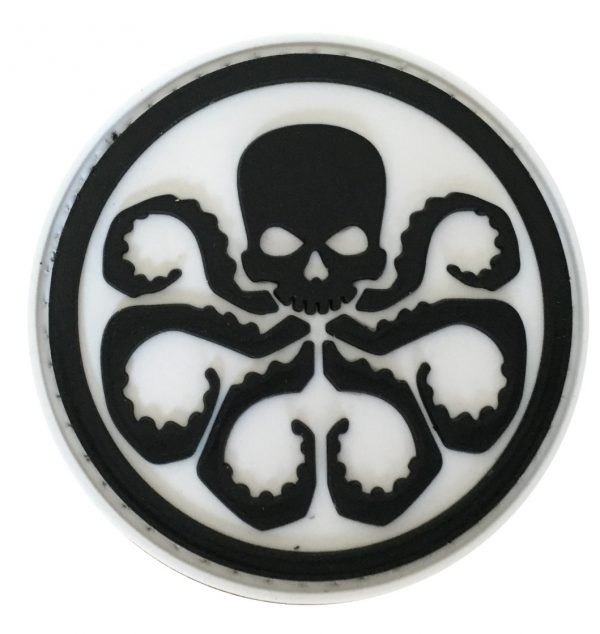 The Hydra PVC Patch - Various Colours - Red