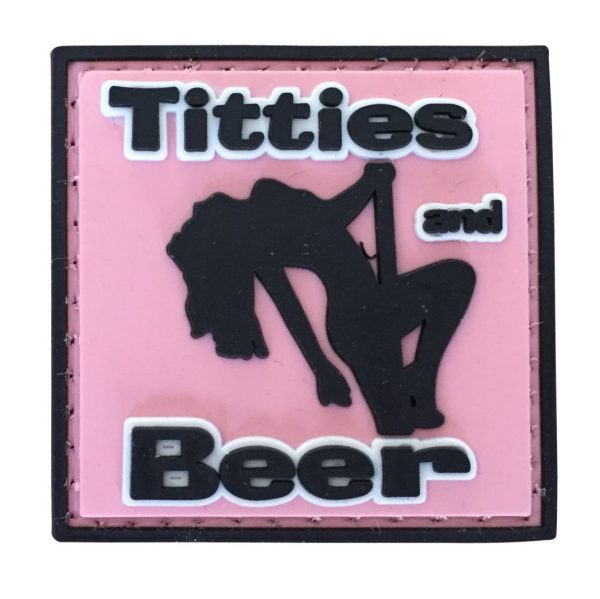 Titties & Beer PVC Patch