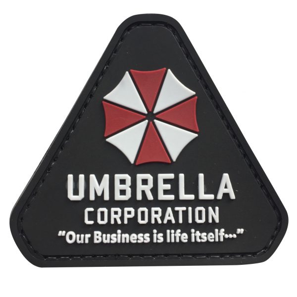 Triangular Umbrella Corp PVC Patch - Various Colours