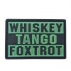 Whiskey Tango Foxtrot PVC Patch 3 Whiskey Tango Foxtrot PVC Patch