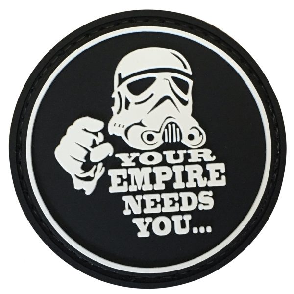 Your Empire Needs You... PVC Patch - Various Colours - Black
