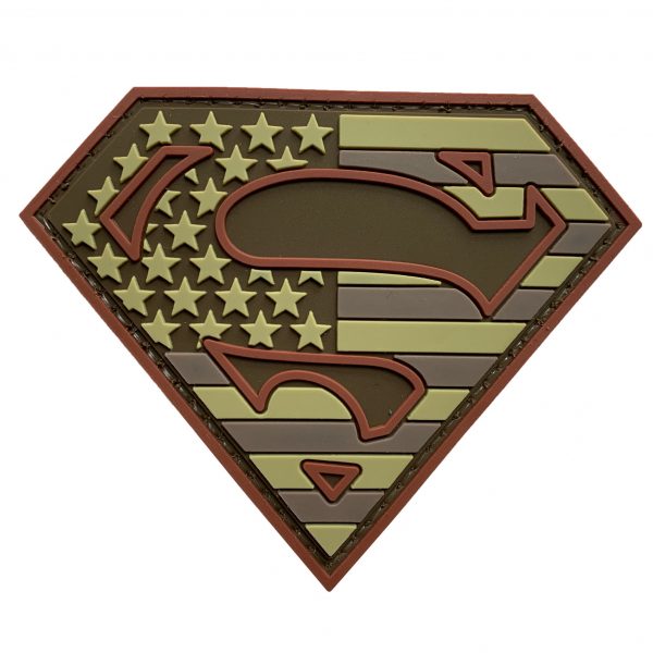 Superman Shield Tan