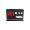 Hell Was Full So I Came Back PVC Patch 2 hell-was-full-patch