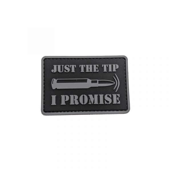 just-the-tip-patch-black