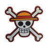 TPB Straw Hat Pirates PVC Patch 2 tpb-one-piece-skull-patch